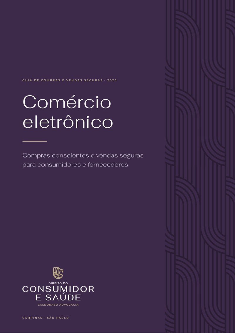 Capa do e-book Comércio eletrônico: compras conscientes e vendas seguras
